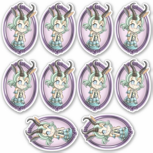 Antelopes Sticker (Voorkant)