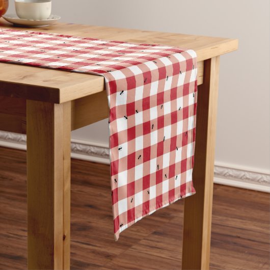 Anten bij een picknick-Table Runner Korte Tafelloper (Voorbeeld)