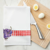 Anten en druiven - keukenhanddoeken (Quarter Fold)