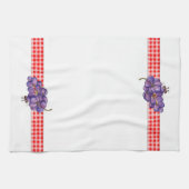 Anten en druiven - keukenhanddoeken (Horizontaal)