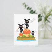 Anten en paddenstoelen briefkaart (Staand voorkant)