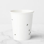 Anten en vliegen papieren bekers (Links)