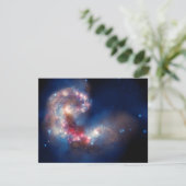 Antennae Galaxies Colorful Composiet Kaart (Staand voorkant)