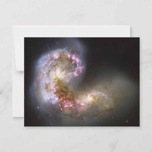 Antennae Galaxies Kaart (Voorkant)