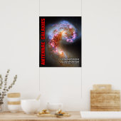 Antennae Galaxies Poster (Keuken)