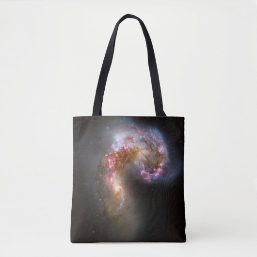 Antennae Galaxy Canvas tas (Voorkant)