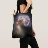 Antennae Galaxy Canvas tas (Dichtbij)