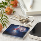 Antenne: een galactisch bril sleutelhanger (Voorkant Rechts)