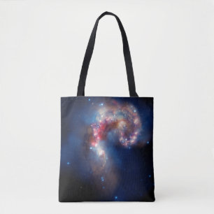 Antenne: een galactisch bril tote bag
