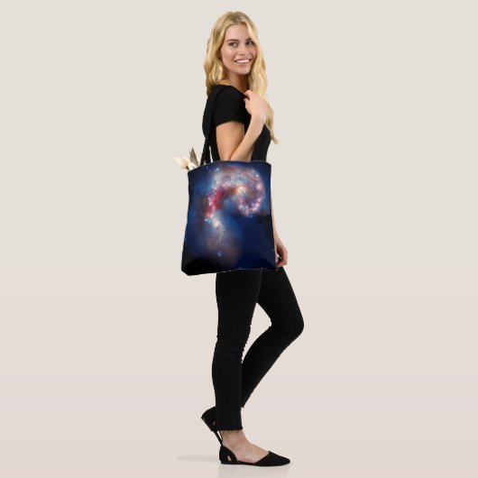 Antenne: een galactisch bril tote bag (Op model)