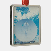 Antenne in de ruimte metalen ornament (Rechts)