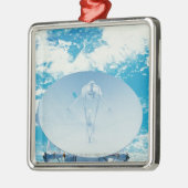 Antenne in de ruimte metalen ornament (Links)