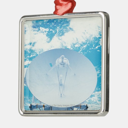 Antenne in de ruimte metalen ornament (Links)