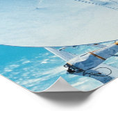 Antenne in de ruimte poster (Hoek)