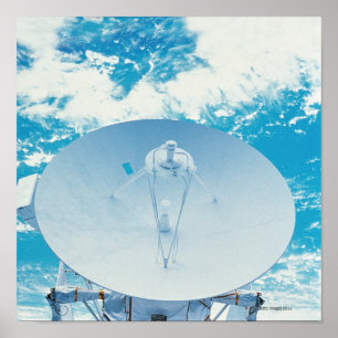 Antenne in de ruimte poster