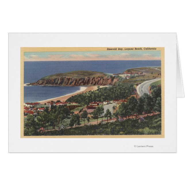 antenne van Emerald Bay (Voorkant Horizontaal)