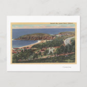 antenne van Emerald Bay Briefkaart (Voorkant)
