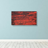 antennekabel | Zazzle_Growshop. Canvas Afdruk (Insitu (Houten vloer))
