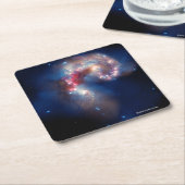 Antennes: Een galactisch bril Kartonnen Onderzetters (Schuin)
