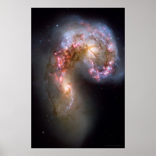 Antennes Galaxies 20x30 (21x28) Poster (Voorkant)