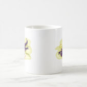 Anteosaurus zonnebaden met hoofdtelefoon. koffiemok (Center)