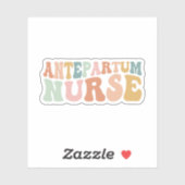 Antepartum zuritis, arbeid en levering Antepartum Sticker (Vel)