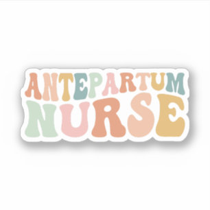Antepartum zuritis, arbeid en levering Antepartum Sticker