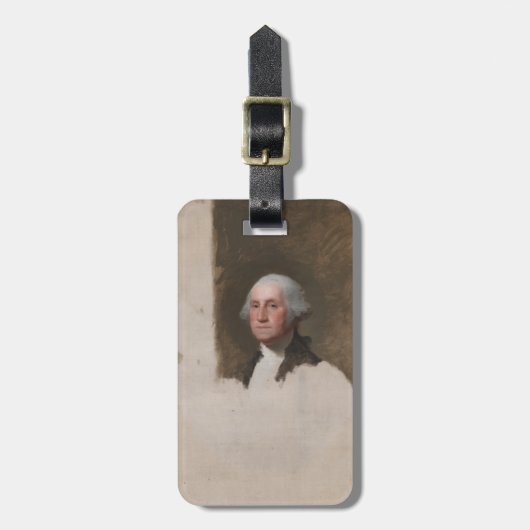 Anthaeneum George Washington 1st President VS Bagagelabel (Voorkant verticaal)