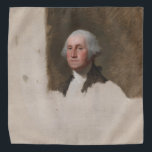 Anthaeneum George Washington 1st President VS Bandana<br><div class="desc">Gilbert Stuarts bekendste werk is het onvoltooide portret van George Washington, aangeduid als The Athenaeum. Op 30 april 1789 legde George Washington, staande op het balkon van de Federal Hall in Wall Street in New York, de eed van kantoor af als het eerste President van de Verenigde Staten. "Als de...</div>