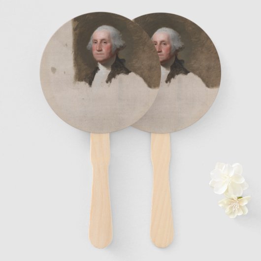 Anthaeneum George Washington 1st President VS Handwaaier (Voorkant en achterkant)