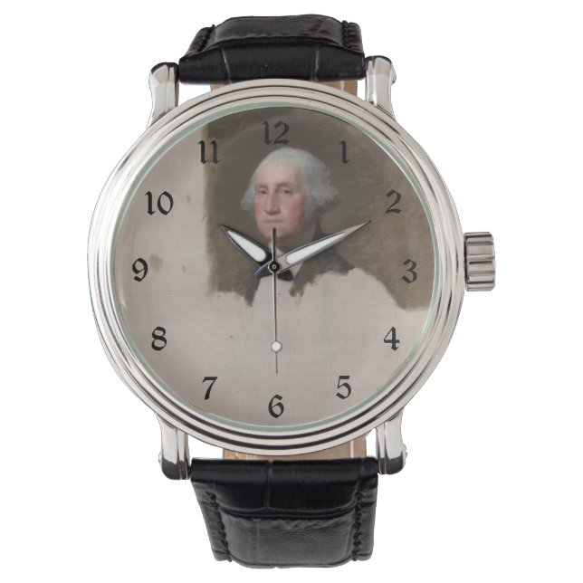 Anthaeneum George Washington 1st President VS Horloge (Voorkant)