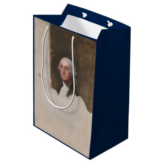 Anthaeneum George Washington 1st President VS Medium Cadeauzakje (Achterkant Gekanteld)