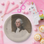 Anthaeneum George Washington 1st President VS Papieren Bordje (Feest)