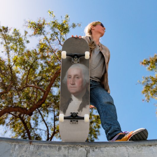 Anthaeneum George Washington 1st President VS Persoonlijk Skateboard (Buiten 1)