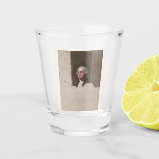 Anthaeneum George Washington 1st President VS Shot Glas (Voorkant)