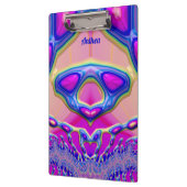 ANTHEA ~ BIZARRE 3D! ~ Roze Blauw Groen origineel Klembord (Links)