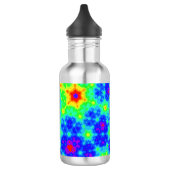 ANTHEA ~ Blue Pink Yellow Green ~ Waterfles (Links)