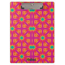 ANTHEA ~ Geel, Blauw, Rood en Roze ontwerp