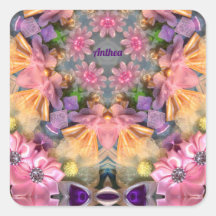 ANTHEA ~ Shades Yellow, Paars, Roze, blauw