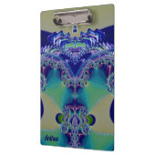 ANTHEA ~ WOW! STERK! Aqua Yellow Blue en Green Klembord (Links)