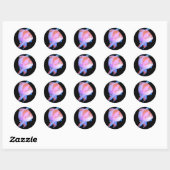Anthias Ronde Sticker (Vel)