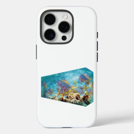 Anthias vissen op koraalrif - Fotografisch ontwerp Case-Mate iPhone Case (Achterkant)