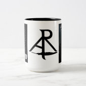 Anthologische test 1.1 tweekleurige koffiemok (Center)