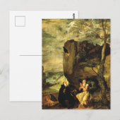 Anthonius de Grote en Paulus van Thebe Briefkaart (Voorkant / Achterkant)