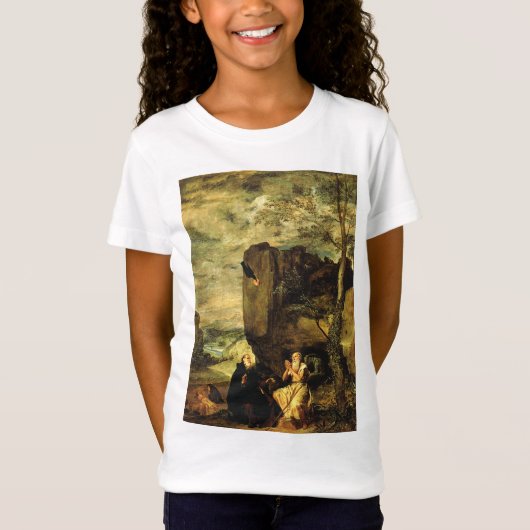 Anthonius de Grote en Paulus van Thebe T-shirt (Voorkant)