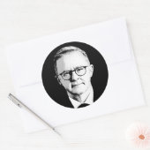 Anthony Albanese Ronde Sticker (Envelop)