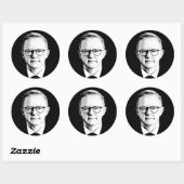 Anthony Albanese Ronde Sticker (Vel)
