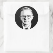 Anthony Albanese Ronde Sticker (Tas)