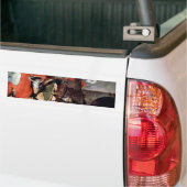 Anthony Altar -Verleiding van St. Antonius, detail Bumpersticker (Op Truck)