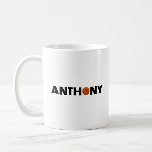 Anthony Basketball Koffiemok (Links)